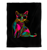 Floral Feline Serenity Duvet Cover - Beyond T-shirts